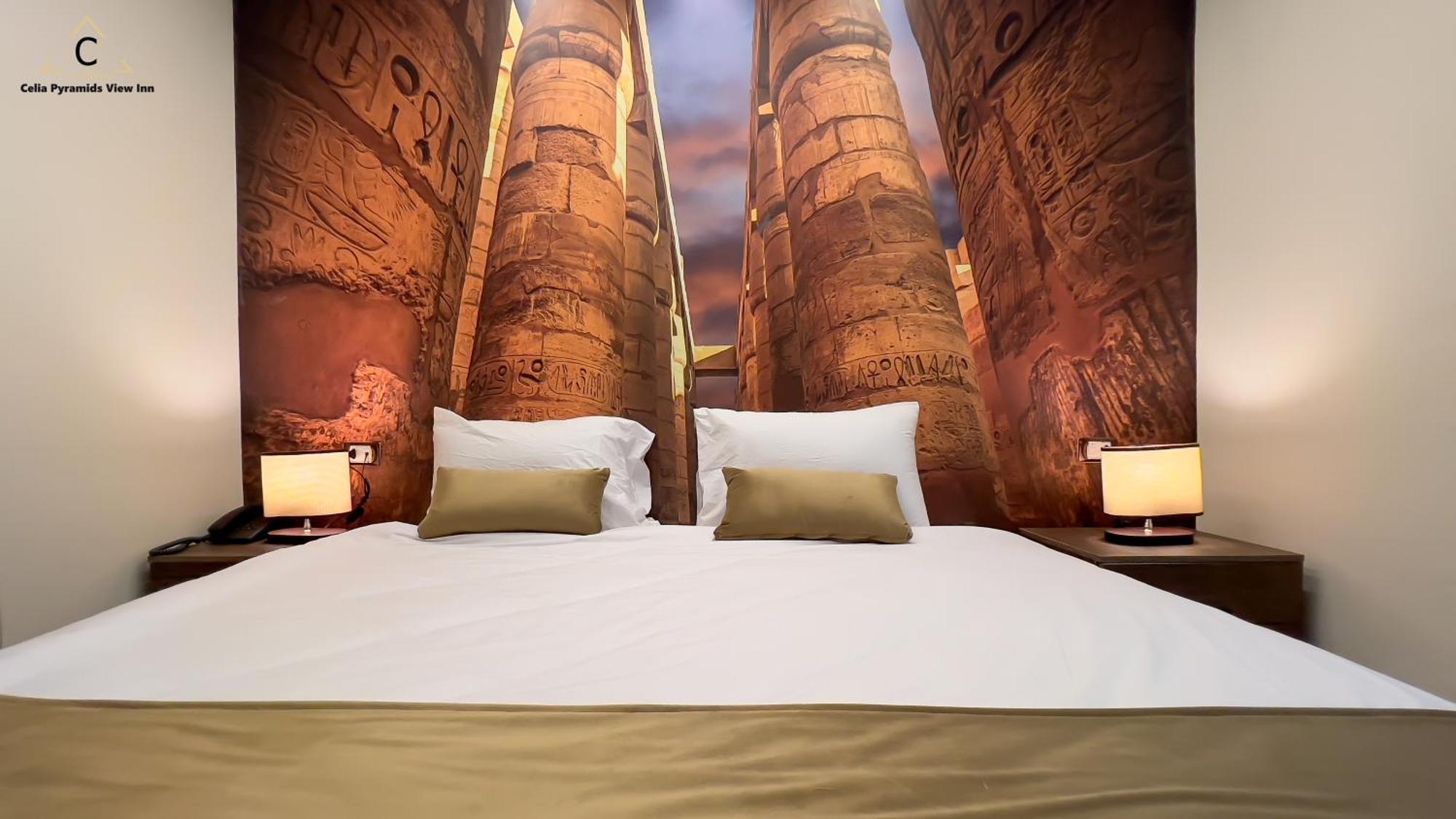 Celia Pyramids View Inn Nazlet el-Sisi Экстерьер фото